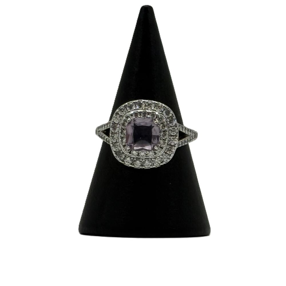 Bomb Party RBP2747 Lab Created Light Amethyst Size 8 Ring